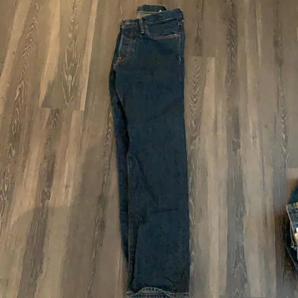 Abercrombie Kids Size 16 slim fit navy jeans - Picture 1 of 5